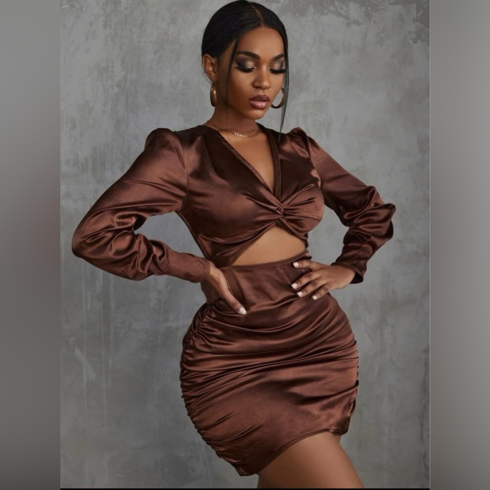 Brown Dress